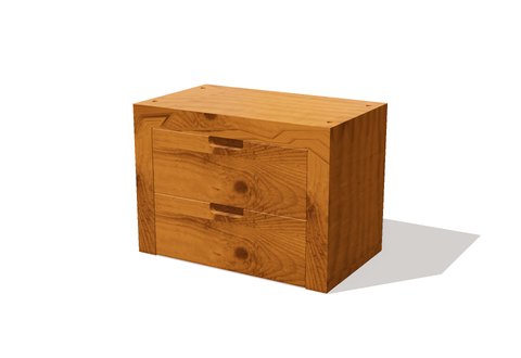 Double-drawer unit · 50 cm