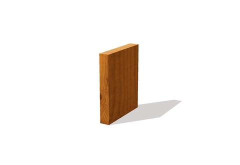 Straight panel · 35 cm