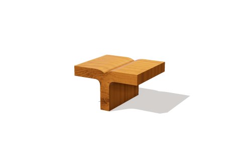 Double rounded T