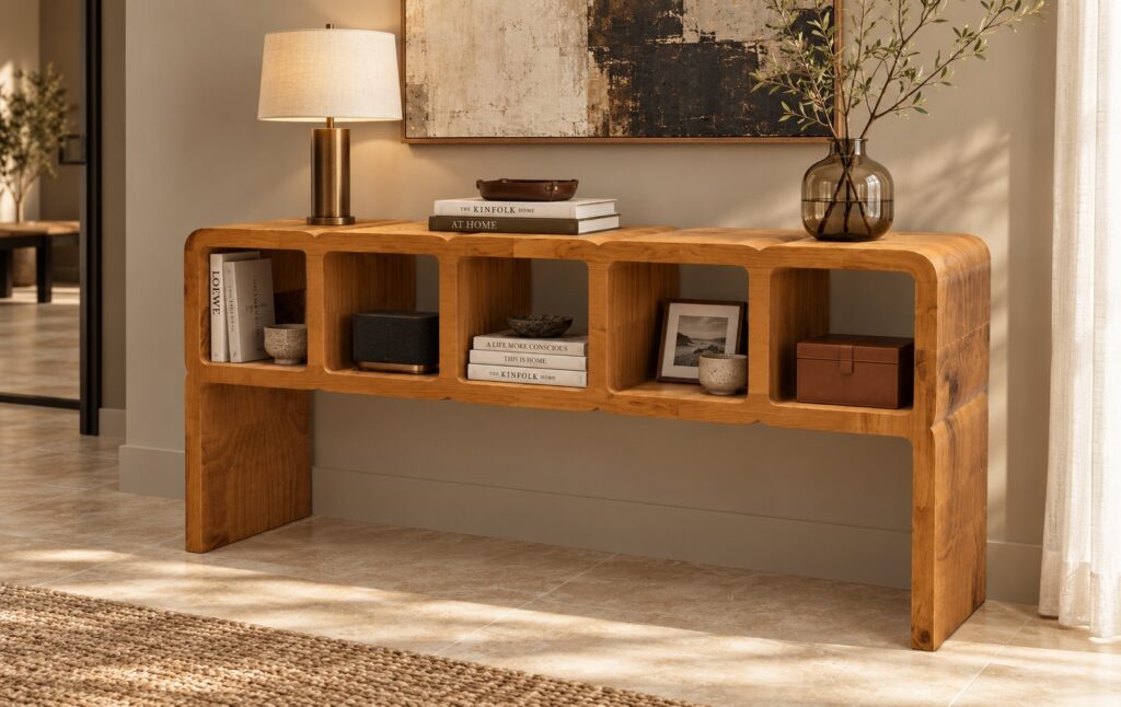 Five-cubes console