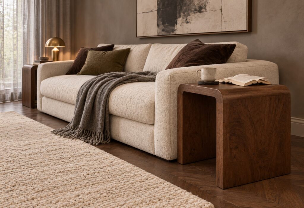 Sofa side table